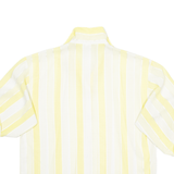 Womens Printed Blouse Yellow Striped M