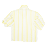 Womens Printed Blouse Yellow Striped M