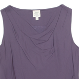 Womens Vest Purple Sleeveless UK 16