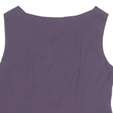 Womens Vest Purple Sleeveless UK 16