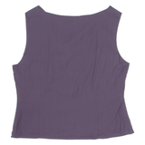 Womens Vest Purple Sleeveless UK 16