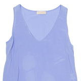 Womens Vest Purple Sleeveless S