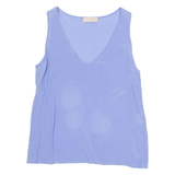 Womens Vest Purple Sleeveless S
