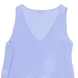 Womens Vest Purple Sleeveless S