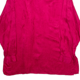 PARK LANE Womens Printed Blouse Red Long Sleeve Paisley XL