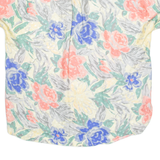 Womens Printed Blouse Blue Floral M