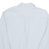 MADELINE Womens Blouse Blue Long Sleeve M