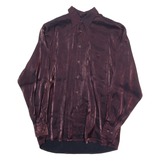 Womens Shirt Maroon Long Sleeve M