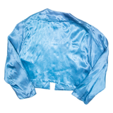 YESSICA Womens Blouse Blue Long Sleeve L