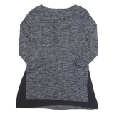 Womens Top Black Long Sleeve UK 14