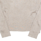 PHASE EIGHT Womens Blouse Beige 3/4 Sleeve UK 10