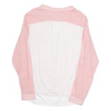 UGG Sheer Womens Printed Shirt Red Long Sleeve Check L