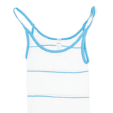 Womens Vest White Sleeveless S
