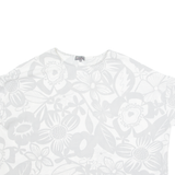 PHASE EIGHT Womens Printed Top Grey Floral M