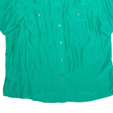 Womens Blouse Green 2XL