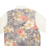 Womens Printed Blouse Yellow Floral M