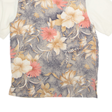 Womens Printed Blouse Yellow Floral M