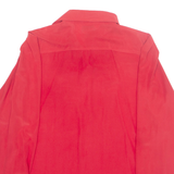 Womens Blouse Red Long Sleeve UK 14