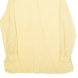 Womens Blouse Yellow Long Sleeve L