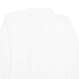 Womens Blouse White Long Sleeve XL