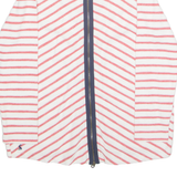 JOULES Womens Printed Top Red Long Sleeve Striped UK 14