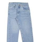 WRANGLER Mens Jeans Blue Regular Straight Stone Wash W28 L30