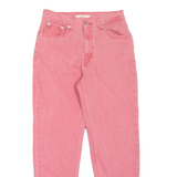 LEVI'S BIG E Womens Jeans Pink Regular Mom W27 L27