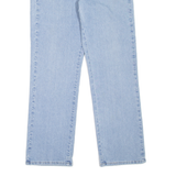 LEE Womens Jeans Blue Relaxed Straight W30 L30