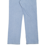 LEE Womens Jeans Blue Relaxed Straight W30 L30