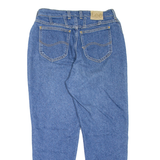 LEE Womens Jeans Blue Regular Straight 90s W28 L27
