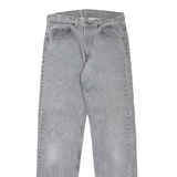 LEVI'S Mens Jeans Grey Slim Straight 90s W32 L34