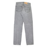 LEVI'S Mens Jeans Grey Slim Straight 90s W32 L34