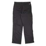 DICKIES Cargo Workwear Mens Trousers Black Loose Tapered W34 L32
