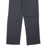DICKIES Workwear Mens Trousers Black Slim Straight W30 L33
