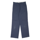 DICKIES 874 Workwear Mens Trousers Blue Regular Straight W30 L29