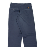 DICKIES 874 Workwear Mens Trousers Blue Regular Straight W30 L29