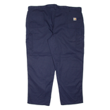 CARHARTT Workwear Mens Trousers Blue Relaxed Tapered W50 L32
