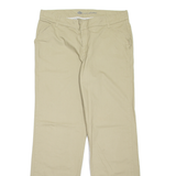 DICKIES Workwear Womens Trousers Beige Relaxed Straight W35 L33