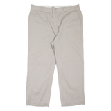 DICKIES Workwear Mens Trousers Grey Regular Straight W38 L26