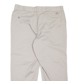 DICKIES Workwear Mens Trousers Grey Regular Straight W38 L26