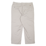DICKIES Workwear Mens Trousers Grey Regular Straight W38 L26