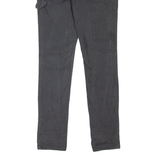 DICKIES Carpenter Workwear Womens Trousers Black Slim Skinny W28 L30