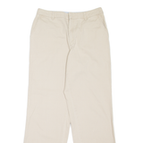 TOMMY HILFIGER Chino Womens Trousers Beige Relaxed Straight W28 L29