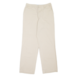 TOMMY HILFIGER Chino Womens Trousers Beige Relaxed Straight W28 L29