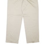 NAUTICA Rigger Chino Mens Trousers Beige Relaxed Tapered W36 L32