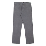 CALVIN KLEIN Mens Trousers Grey Slim Straight W30 L29