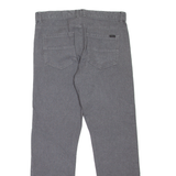 CALVIN KLEIN Mens Trousers Grey Slim Straight W30 L29