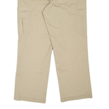 DICKIES Cargo Workwear Mens Trousers Beige Relaxed Straight W38 L32