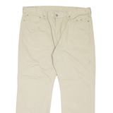 LEVI'S 514 Mens Trousers Beige Slim Straight W40 L30
