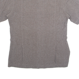 VARENZO Mens Plain Shirt Grey M